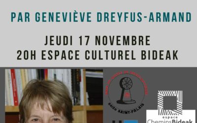 Conférence « L’art en exil, les artistes républicains espagnols réfugiés en France – Témoigner, créer, résister. » par Geneviève DREYFUS-ARMAND